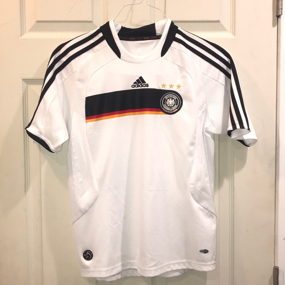 Boys German National Team Soccer Jersey. M